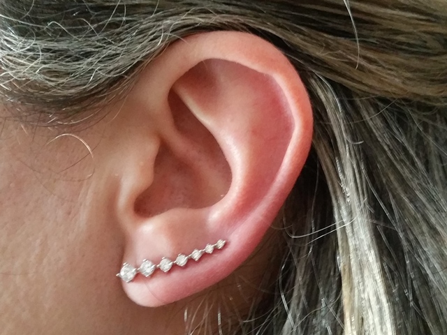 Pendientes Plata y Circonitas Ear Cuff_1